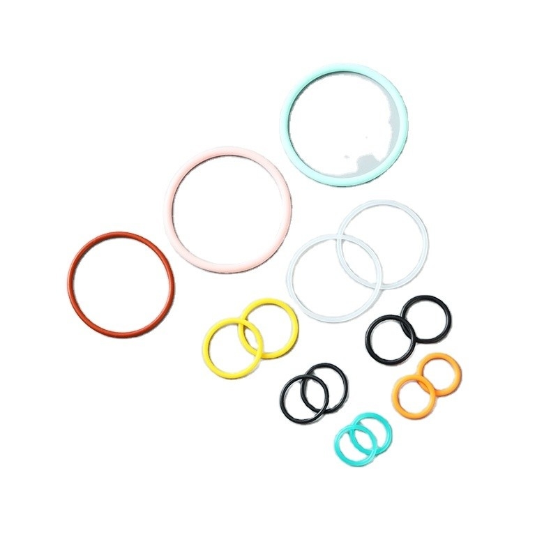 Warna yang disesuaikan ISO9001 Sertifikasi Karet O Ring Seal NBR FKM FPM EPDM Silicone Nitrile