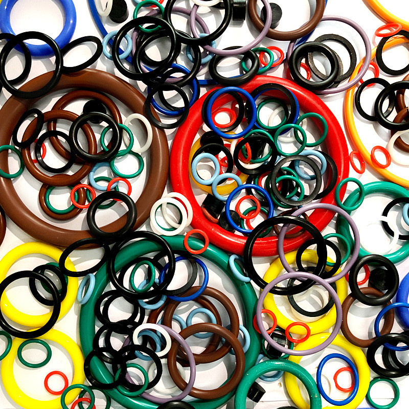 Customized Color ORK Rubber O-Ring NBR FKM EPDM Seal Silikon untuk Kinerja Optimal