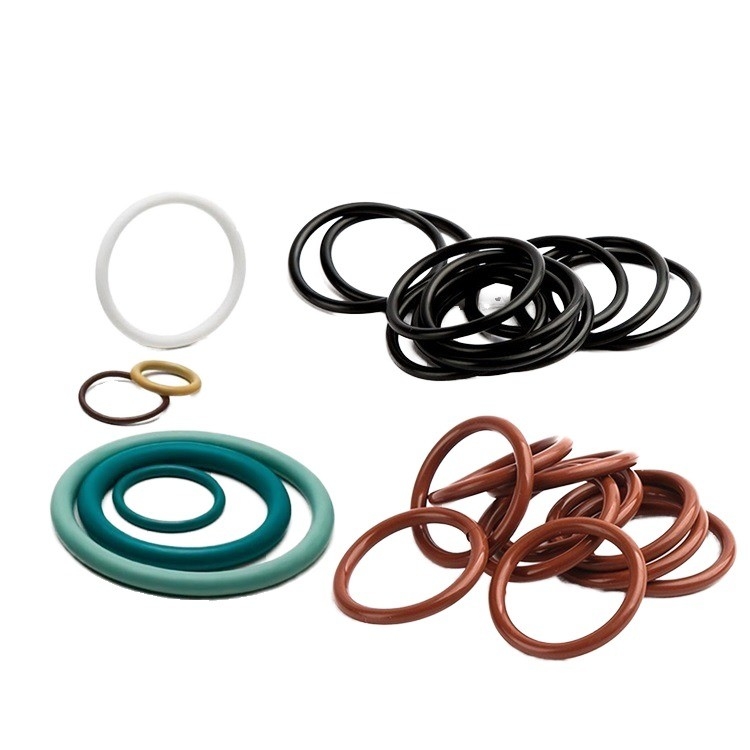 Pengolahan khusus Segel silikon O-ring suhu tinggi NBR FKM untuk produk karet