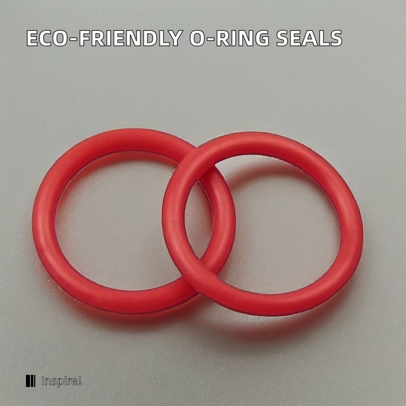 O-ring yang berorientasi pada pelanggan dalam warna khusus yang diproduksi oleh ORK untuk penyegelan khusus