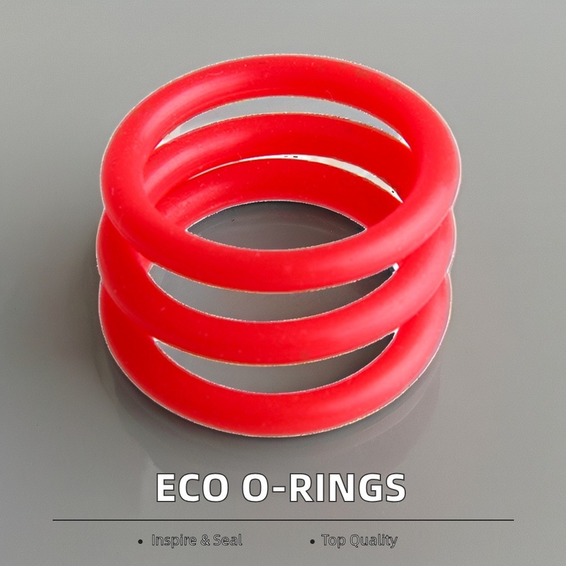 O-ring yang berorientasi pada pelanggan dalam warna khusus yang diproduksi oleh ORK untuk penyegelan khusus