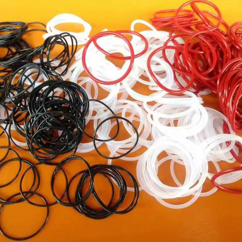 Segel Karet Pipa Warna yang Disesuaikan AEM EPDM FKM NBR Karet O Rings yang Tahan Panas