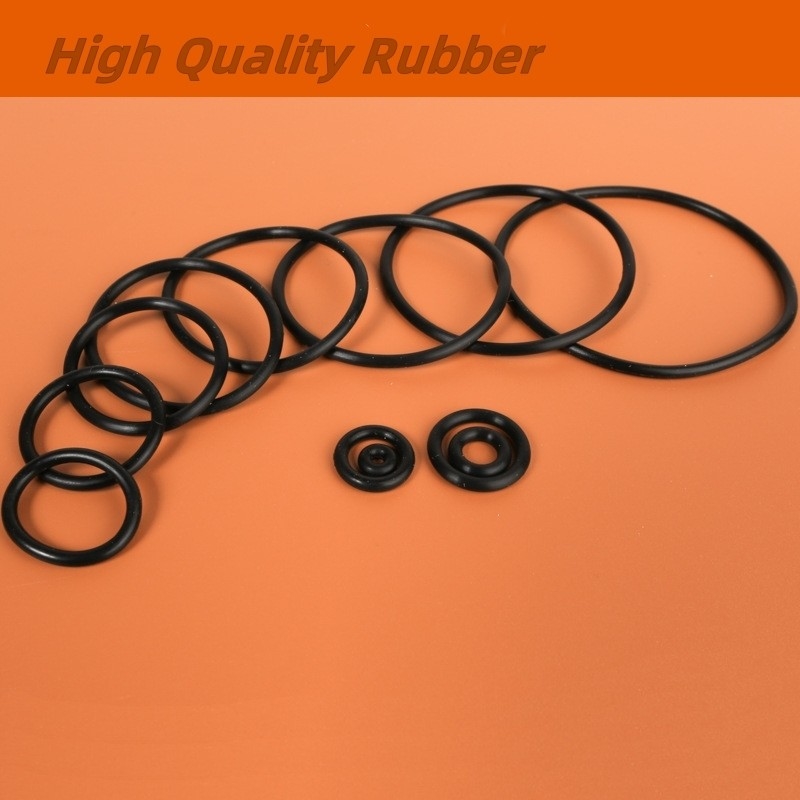 44.04mm*3.53mm Hitam EPDM70 Shore O Ring Seal untuk oleh ORK RUBBER dalam Custom Color/Size