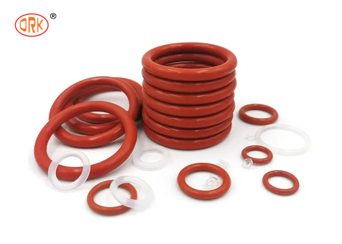 Reddish Silicone High Precision Non-Standard Rubber Seal untuk Berbagai Aplikasi dalam Desain Disesuaikan