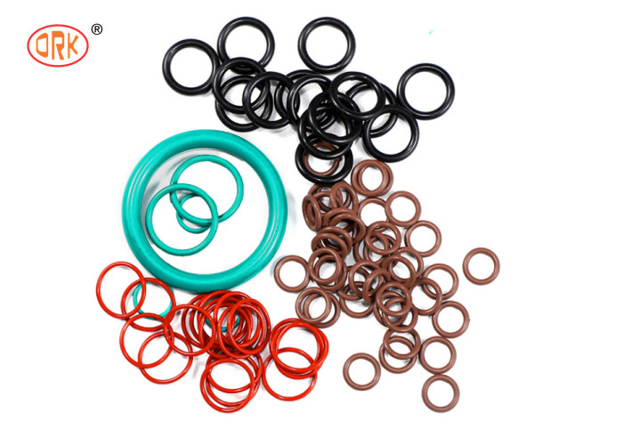30-90 Jarak Kekerasan Shore A NBR/FKM/EPDM O-ring untuk segel tahan suhu tinggi