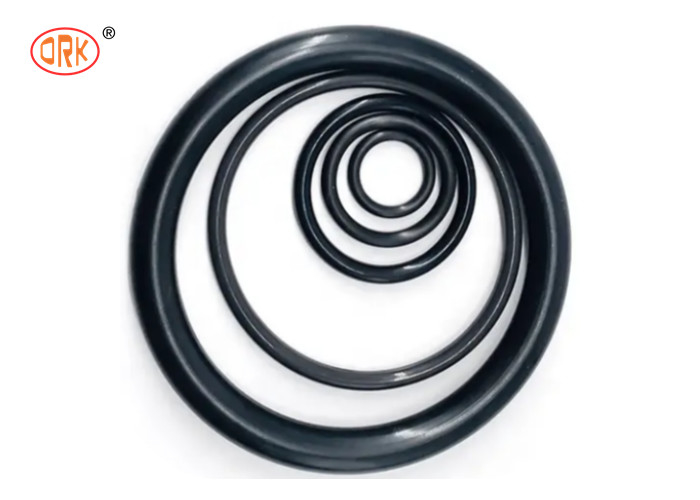70 Rentang Kekerasan NBR Karet O-Ring Warna Hitam untuk penyegelan yang unggul di industri apa pun