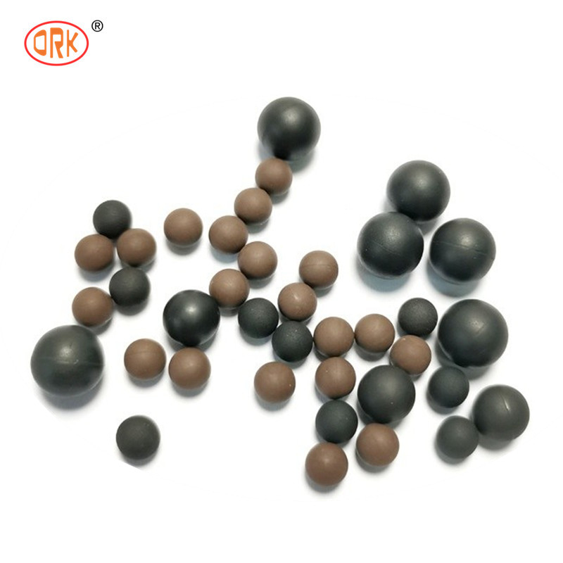 Pemotongan presisi untuk bola karet Neoprene Industri NBR/EPDM/Silicone/FKM Non-Standard