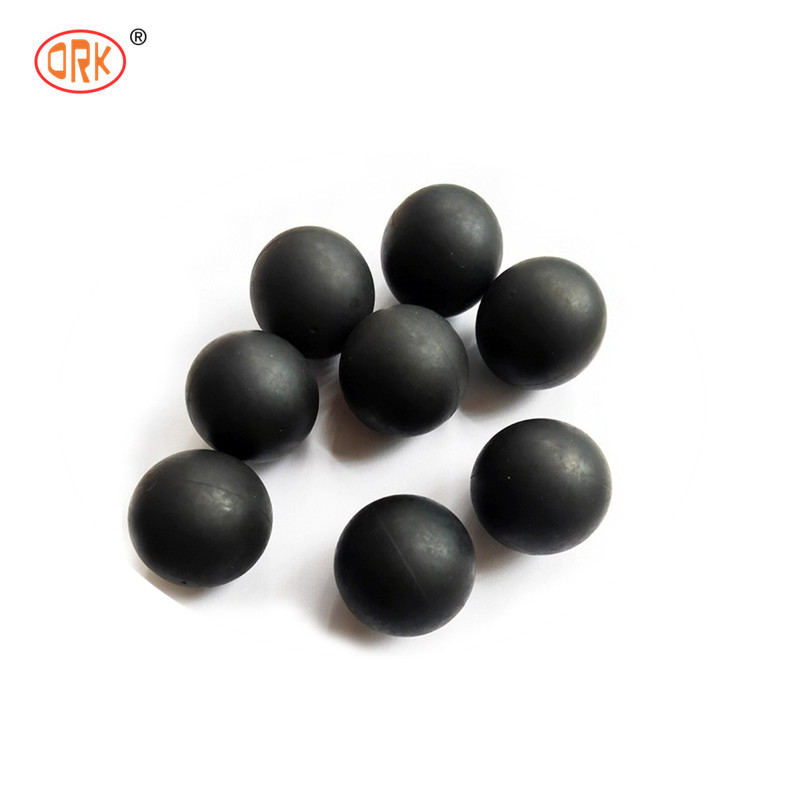 3mm-25mm Resistensi penuaan yang sangat baik Bola karet EPDM Pengolahan pemotongan untuk setiap kode Pantone atau RAL