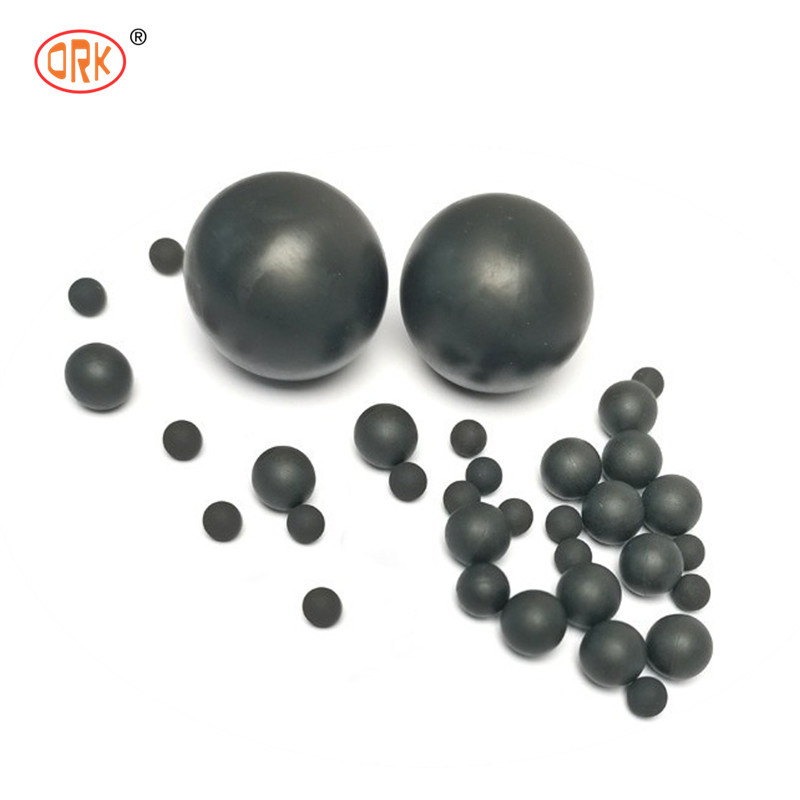 3mm-25mm Resistensi penuaan yang sangat baik Bola karet EPDM Pengolahan pemotongan untuk setiap kode Pantone atau RAL