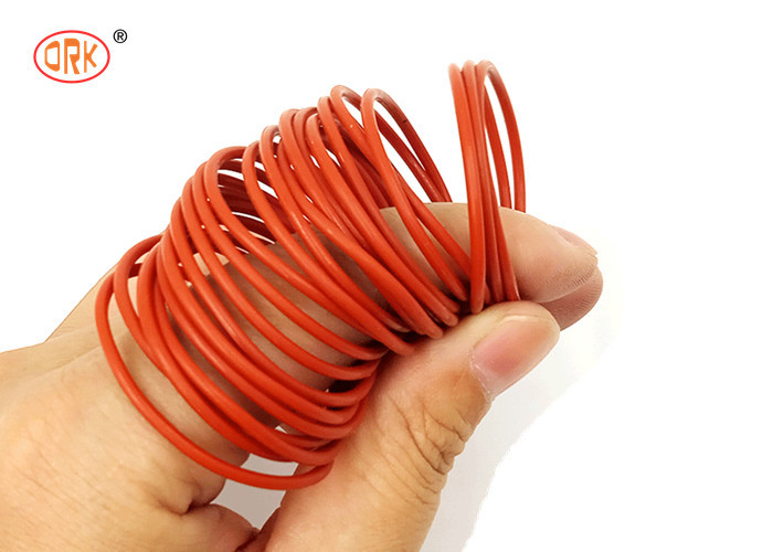 ORK AS568 PG Ukuran Standar O-Ring Karet FKM/FPM Merah untuk Segel dan Gasket