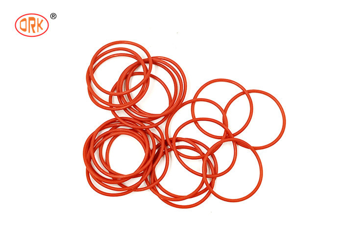 ORK AS568 PG Ukuran Standar O-Ring Karet FKM/FPM Merah untuk Segel dan Gasket
