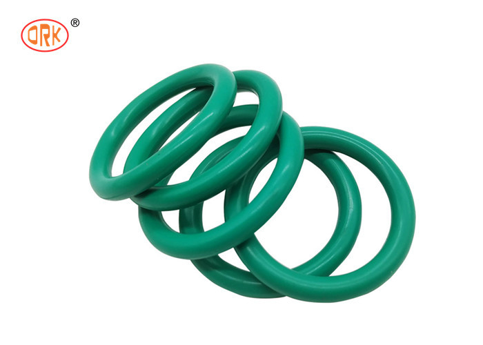 Green HNBR AS568 PG Flat Rubber O Ring Seals untuk aplikasi penyegelan industri