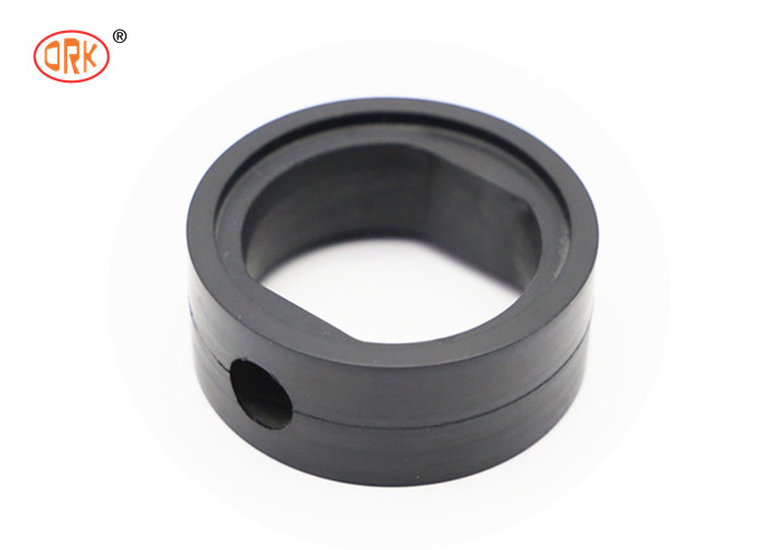 EPDM Round Bushing Bumper Custom Molded Auto Rubber Product untuk pencegahan debu