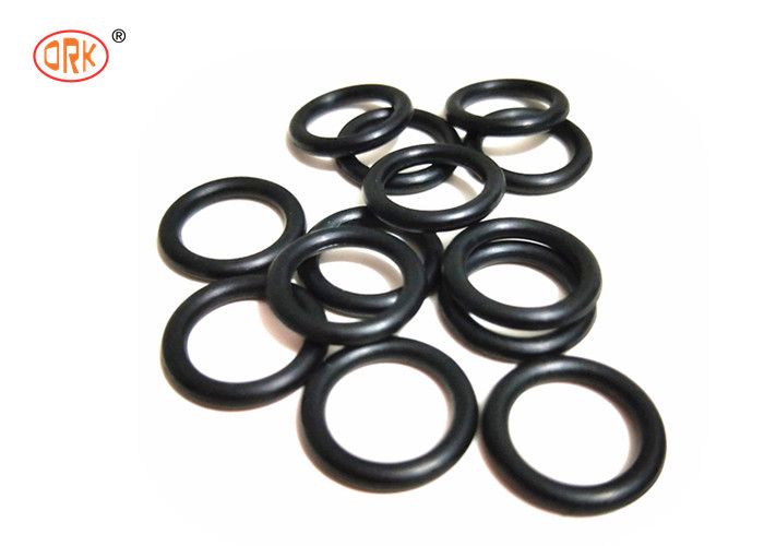 Hitam 30-90 Shore-A atau IRHD Kekerasan Segel Kimia Klasik FKM FPM Segel O-ring Karet Datar