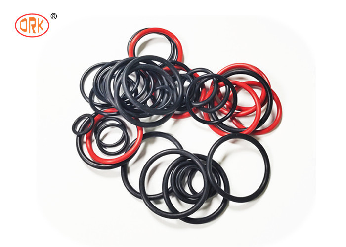 Merah Hitam Warna Disesuaikan EPDM Jenis Karet O-Ring Material Seal untuk Aplikasi Tekanan Tinggi