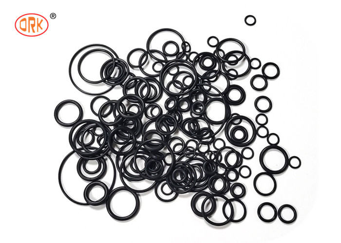 Segel Hitam dengan Ukuran Cincin HNBR O Diproduksi dari Karet Industri Berkualitas Pangan