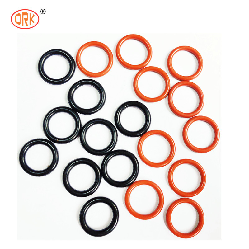 Rohs Kompatibel Plastik Pipe Karet Seal Berwarna silikon O Ring Epdm Material FKM NBR
