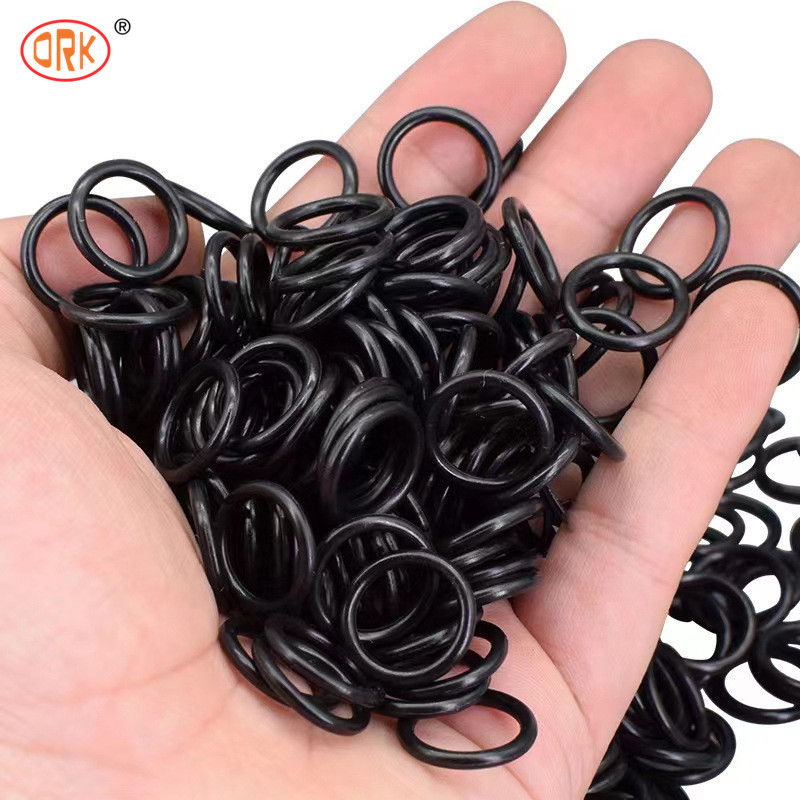 Ukuran Metrik Seal NBR 70 Shore A O Ring Semikonduktor Hitam Epdm O Ring Seal