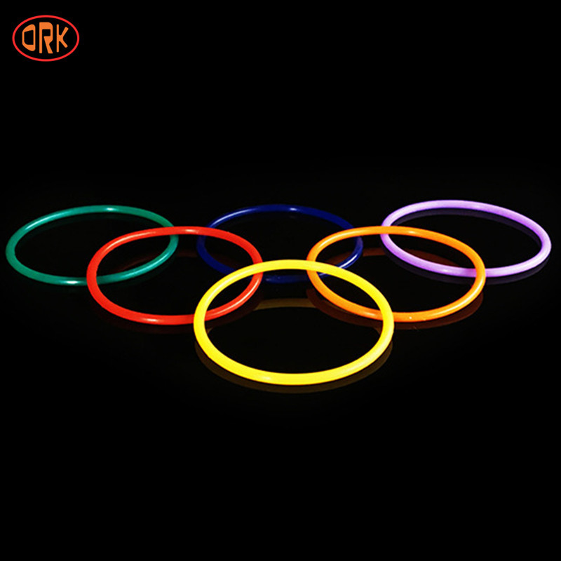 Mini Karet Silicone Seal NBR VMQ HNBR EPDM FKM O Ring Seal Warna yang disesuaikan
