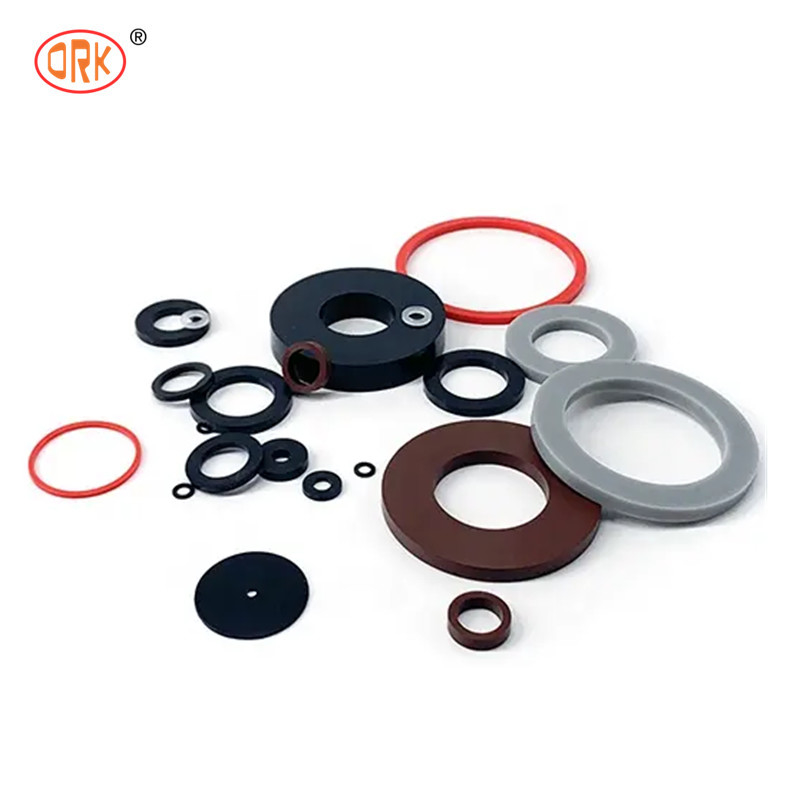 SGS Resistensi Minyak Epdm Pipe Gaskets Nitrile Karet Sealing Ring Warna Disesuaikan