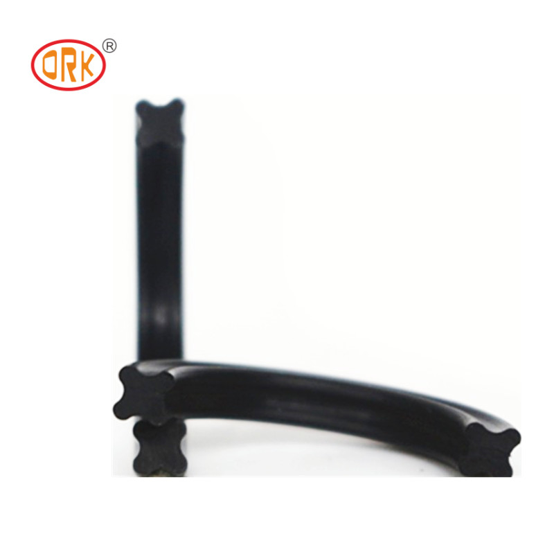 Quard Ring Hydraulic Oil Seal NBR 90 Shore X Ring Seal OEM Untuk Mechanical Seal Burgmann