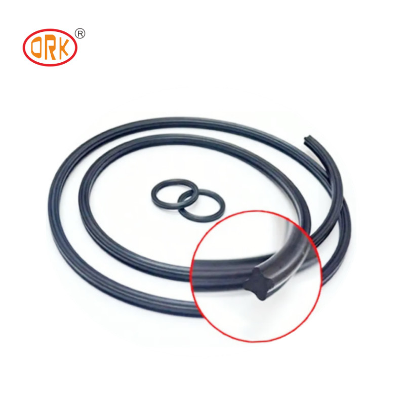 Quard Ring Hydraulic Oil Seal NBR 90 Shore X Ring Seal OEM Untuk Mechanical Seal Burgmann