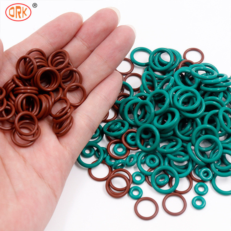 Rintisan Karet Pipa Warna Disesuaikan NBR FKM EPDM Silikon AEM O Ring