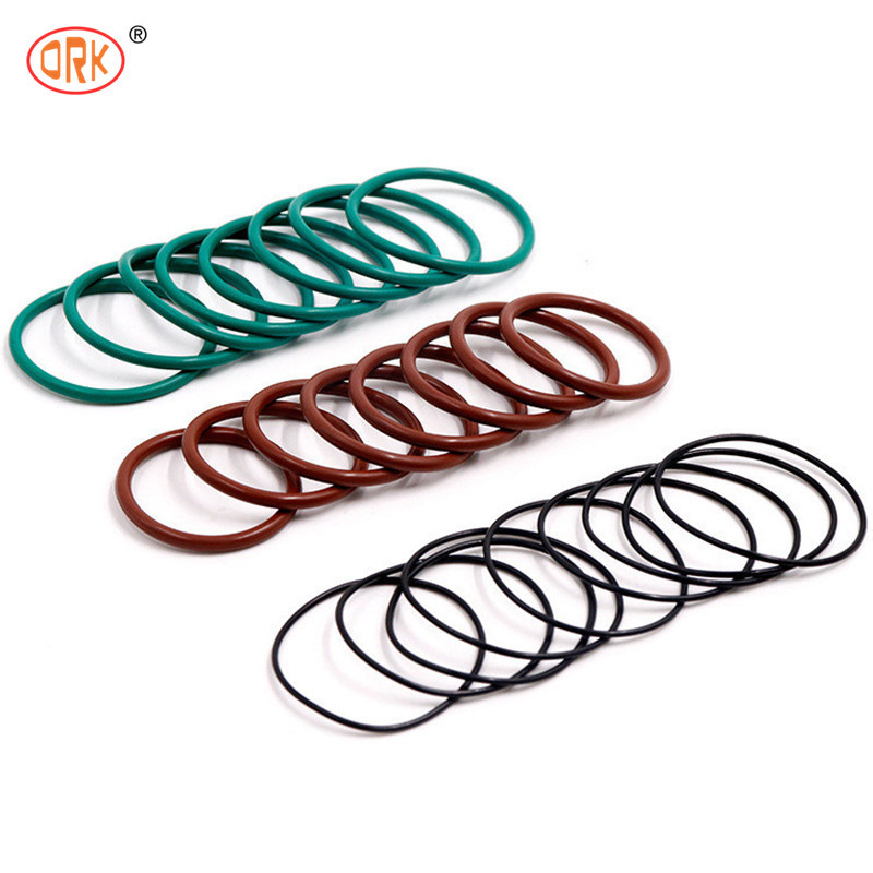 Rintisan Karet Pipa Warna Disesuaikan NBR FKM EPDM Silikon AEM O Ring