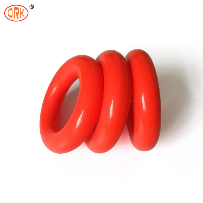 Hitam Merah Lembut O Cincin Tahan Korosi Suhu Neopren CR Karet Pipa Gasket