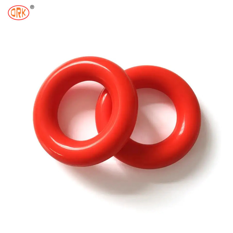 Hitam Merah Lembut O Cincin Tahan Korosi Suhu Neopren CR Karet Pipa Gasket