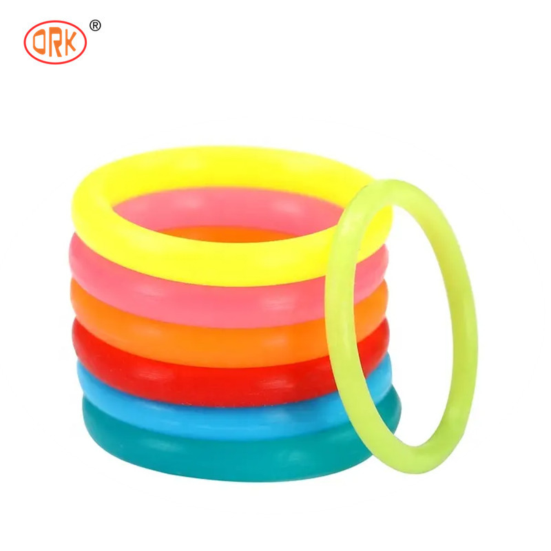 Silicone Elastomer Semiconductor Seals Isolasi Listrik Berwarna Silicone O Rings Seal