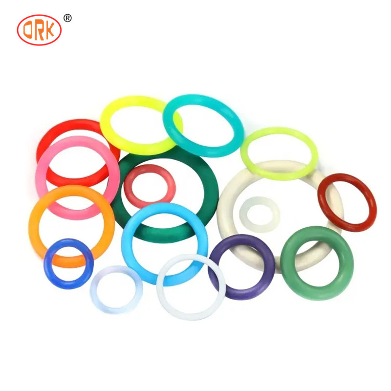 Silicone Elastomer Semiconductor Seals Isolasi Listrik Berwarna Silicone O Rings Seal