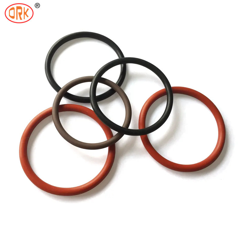 O ring medis khusus AS568 PG Ukuran Metrik Waterproof O ring silikon berwarna