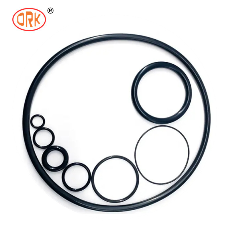 EPDM FKM FFKM NBR Silicone O Rings Seal Untuk Customized Color Rubber Gasket